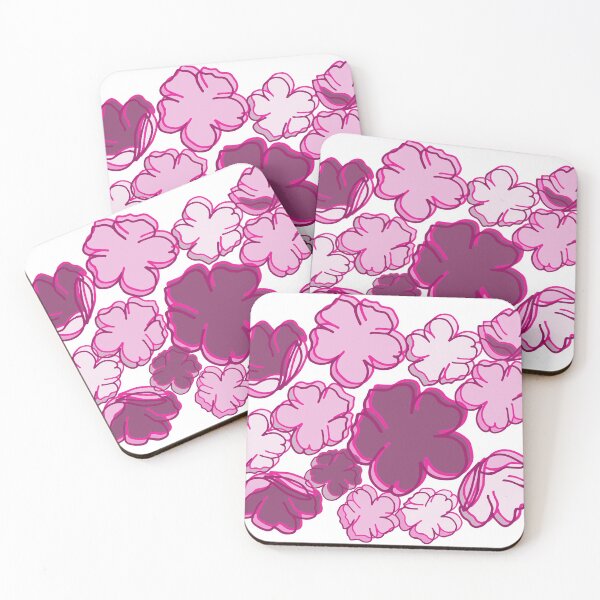 Item preview, Pink Graphic Flowers designed and sold by CreatedByCarol.