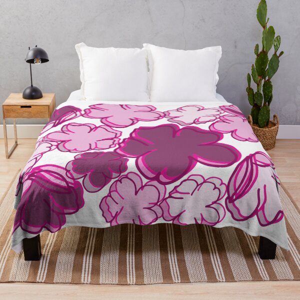Item preview, Pink Graphic Flowers designed and sold by CreatedByCarol.