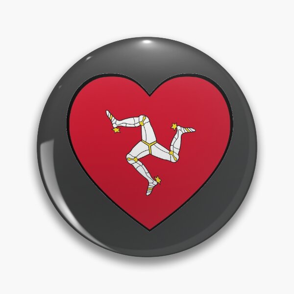 Item preview, Isle of Man Heart designed and sold by rogue-design.