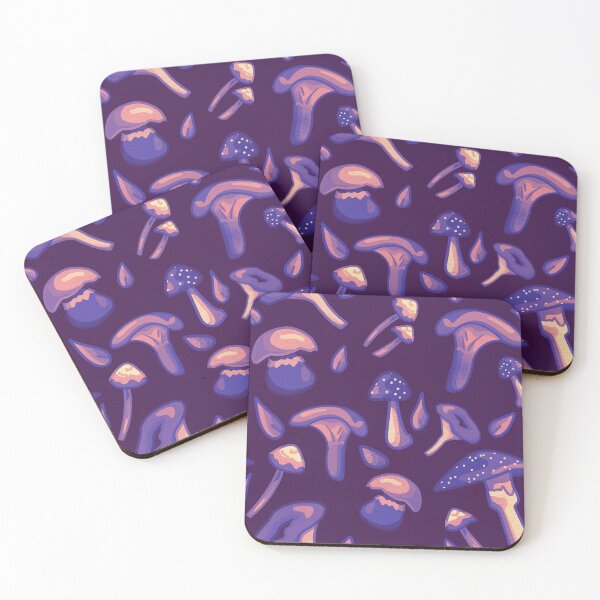 Item preview, Mushroom collection purple version designed and sold by LaAshArt.