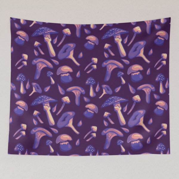 Item preview, Mushroom collection purple version designed and sold by LaAshArt.
