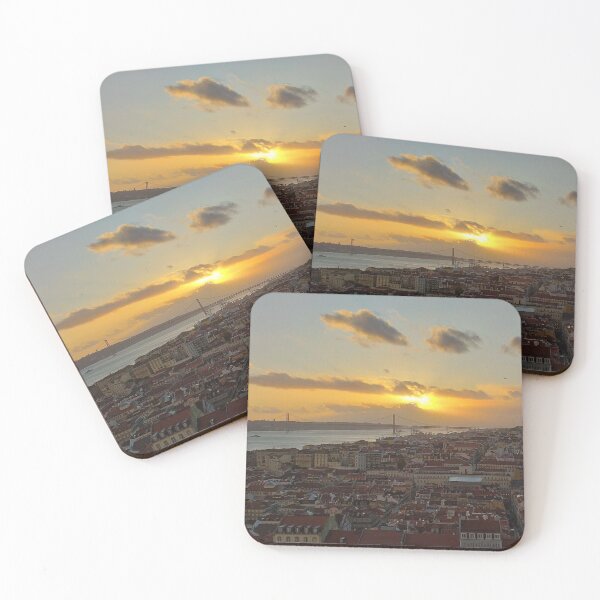 Item preview, Sunset over Lisbon Portugal designed and sold by Thought2reality.