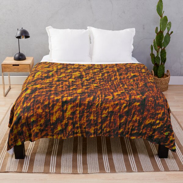 Item preview, Wild orange and red textured pattern designed and sold by myseptember18th.