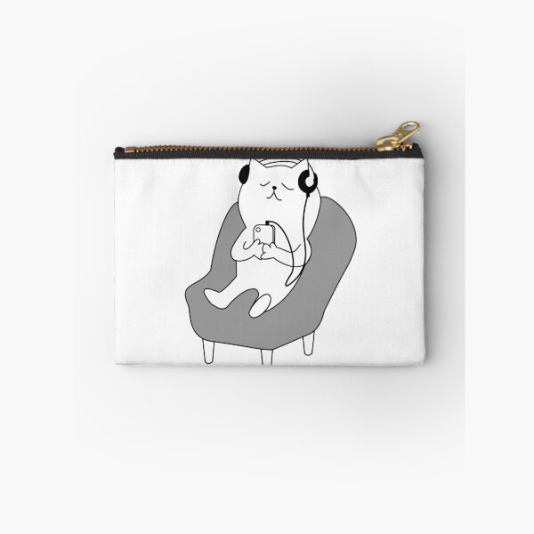 Item preview, Funny music relaxed cat designed and sold by PabloBasma.