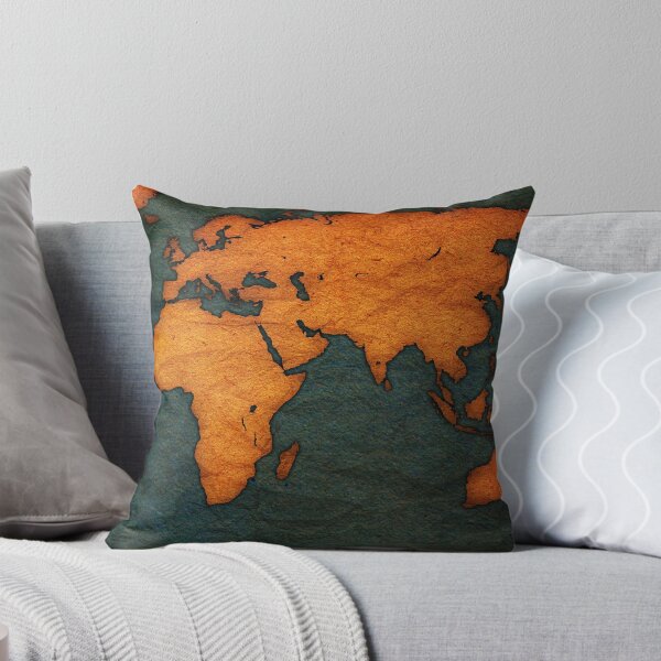 Item preview, Vintage map of world designed and sold by Michal Baranski.