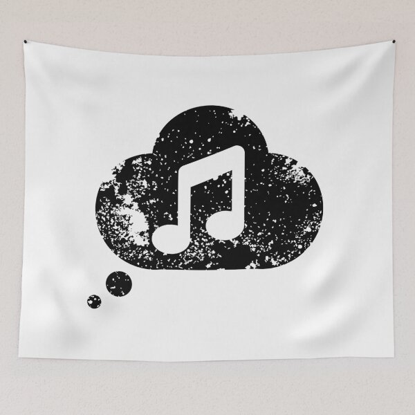 Item preview, I only think about music, musical thoughts designed and sold by angelescar.
