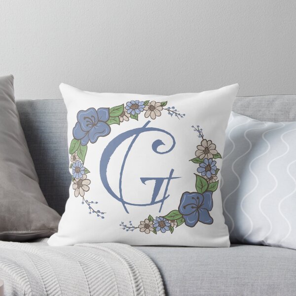 Item preview, Blue Floral G designed and sold by missmann.