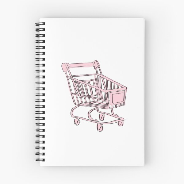 Item preview, pink shopping cart designed and sold by anna-b-.