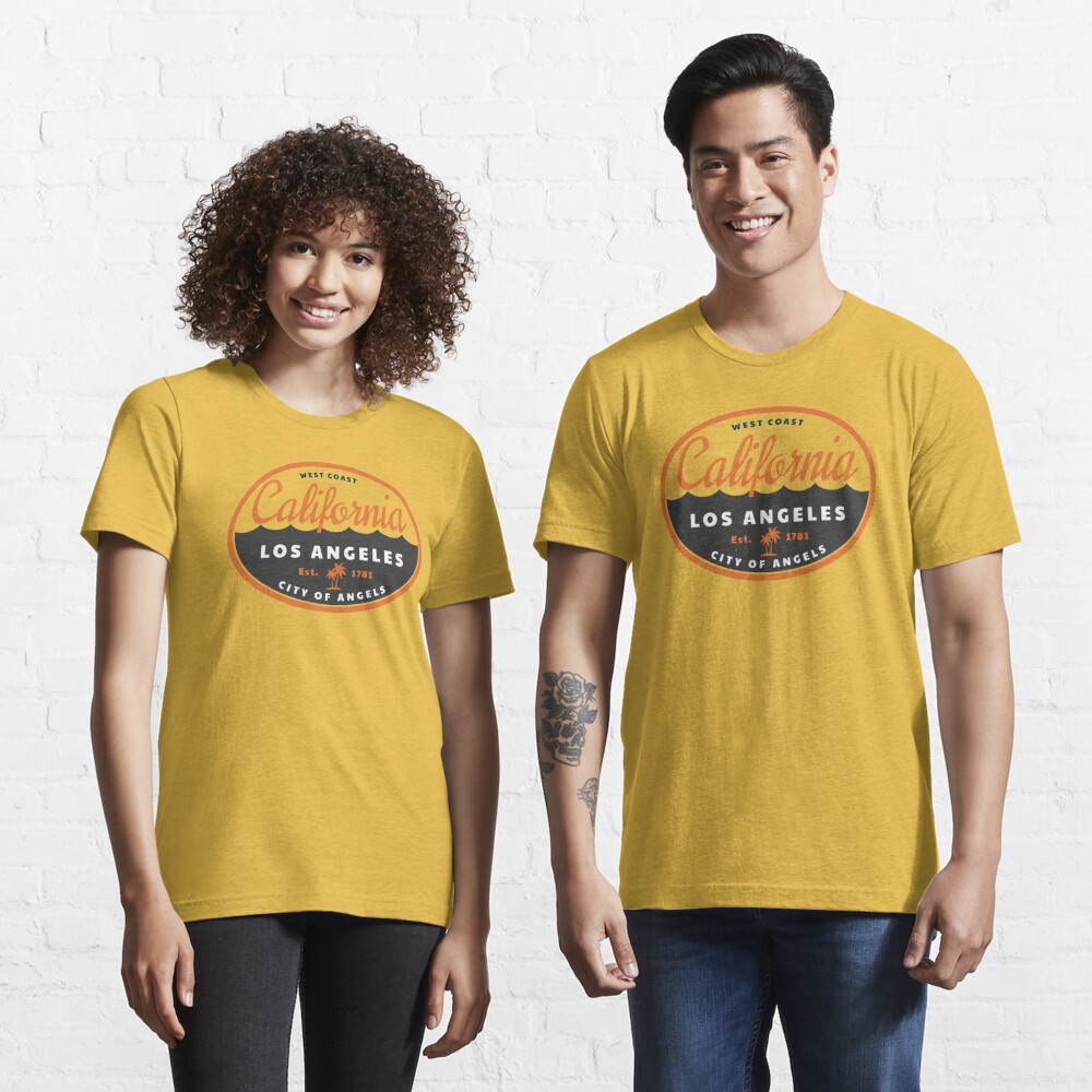 Los Angeles California City of Angels West Coast Essential T-Shirt for  Sale by ThreadsNouveau