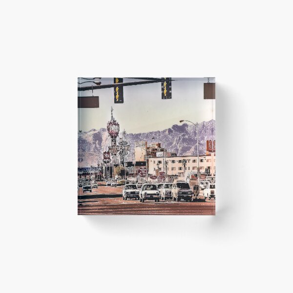 Item preview, Vintage Las Vegas Street View Daytime 1980s designed and sold by Retrospun.
