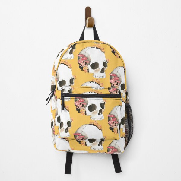 Item preview, Citrine & Mushrom Skull designed and sold by Fave101.