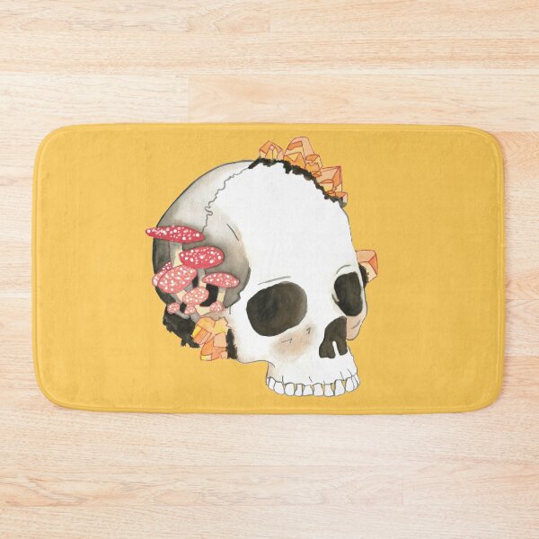 Item preview, Citrine & Mushrom Skull designed and sold by Fave101.