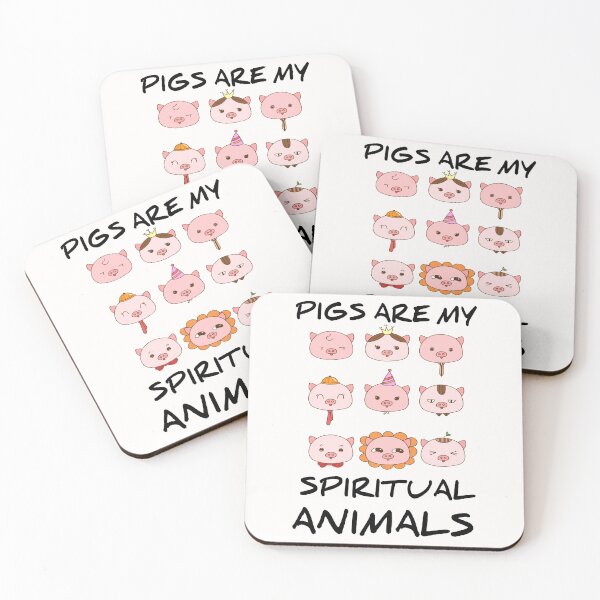 Item preview, Pigs are my spiritual animals  designed and sold by Tej0711.