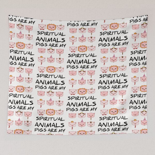 Item preview, Pigs are my spiritual animals  designed and sold by Tej0711.