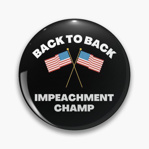Item preview, Back To Back Impeachment Champ Acquitted designed and sold by Sutra-Lotus-Co.