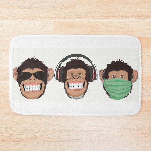Item preview, Three Wise Monkeys  designed and sold by 3leggeddogg.