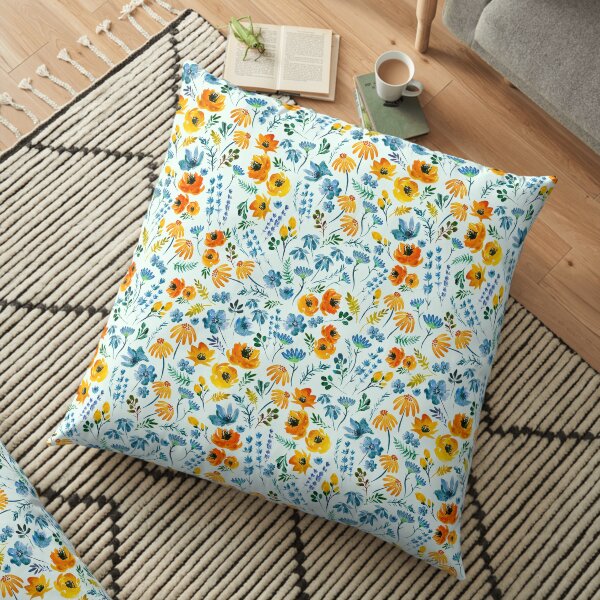 Sunday Brunch Floor Pillow