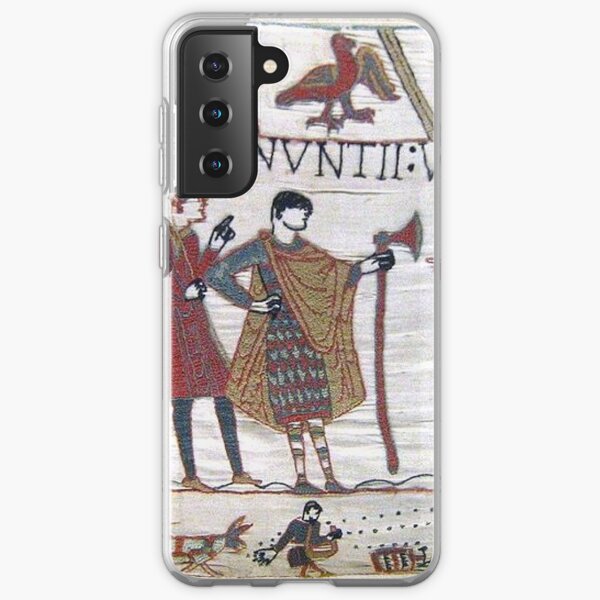 BAYEUX TAPESTRY. The messengers with Guy. Samsung Galaxy Soft Case