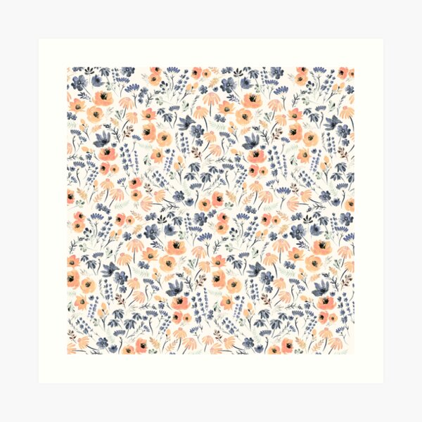 Peachy Art Print