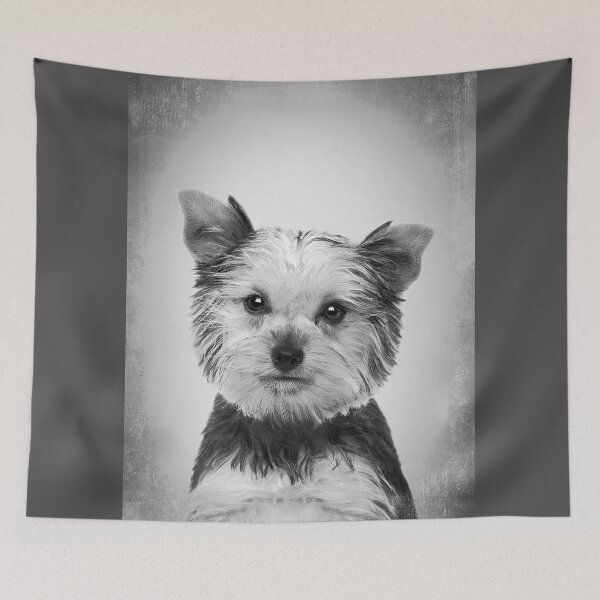 Item preview, Yorkshire Terrier dog - BW Vintage - D72 designed and sold by DecoVintage.