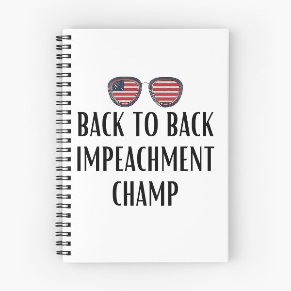 Item preview, Back To Back Impeachment Champ Acquitted designed and sold by Sutra-Lotus-Co.