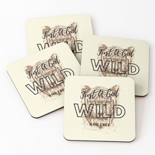 Item preview, Just A Cat Wild And Free designed and sold by Simona Balan.