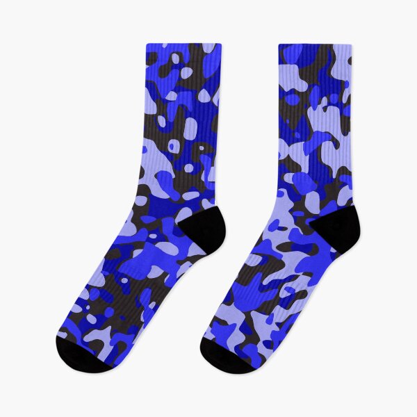 Item preview, blues and black camouflage designed and sold by stretchtees.