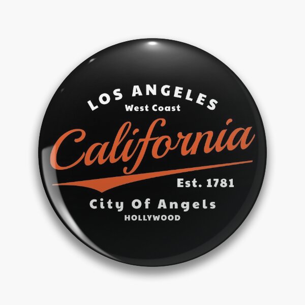 Item preview, Los Angeles California City of Angels West Coast designed and sold by ThreadsNouveau.