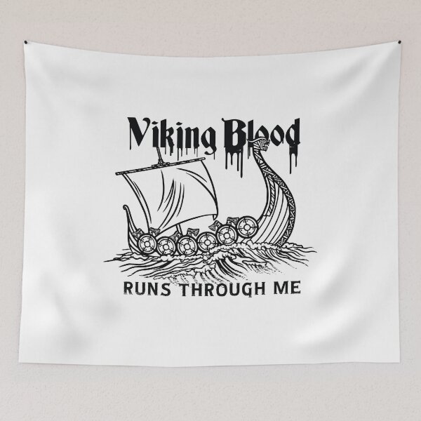 Item preview, Viking Blood Viking Blood Thor Odin Walhalla designed and sold by Bearded-Viking.