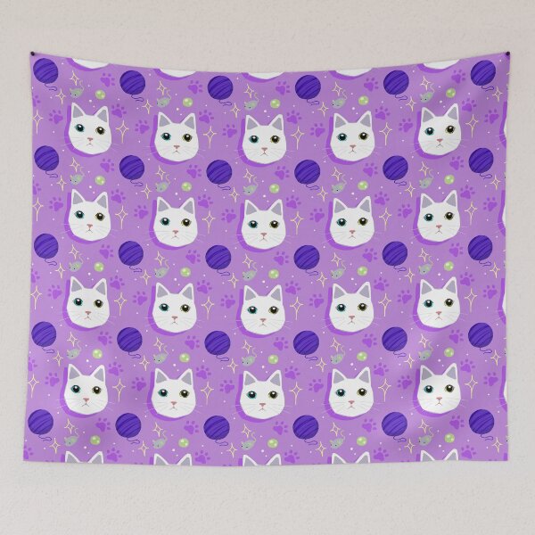Item preview, Lilac Cat Print designed and sold by Eceakalinart.