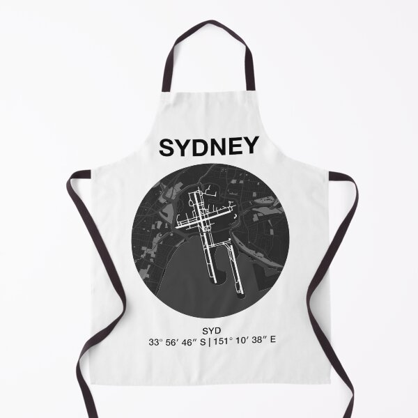 Item preview,  Sydney airport map designed and sold by Kilian  Luc.