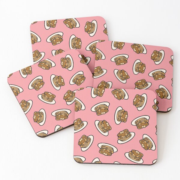 Item preview, Pancakes with Butter and Syrup Pattern on Pink designed and sold by evannave.