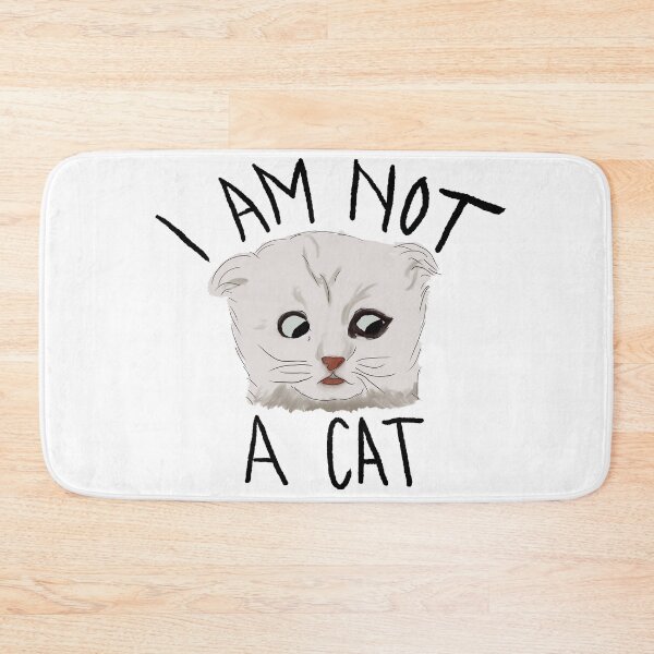 Item preview, I Am Not A Cat designed and sold by Becki Sturgeon.