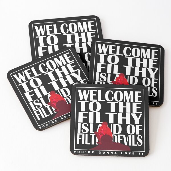 Item preview, Welcome To The Filthy Island Of Filthy Devils (Background) designed and sold by OneOfSixteen.