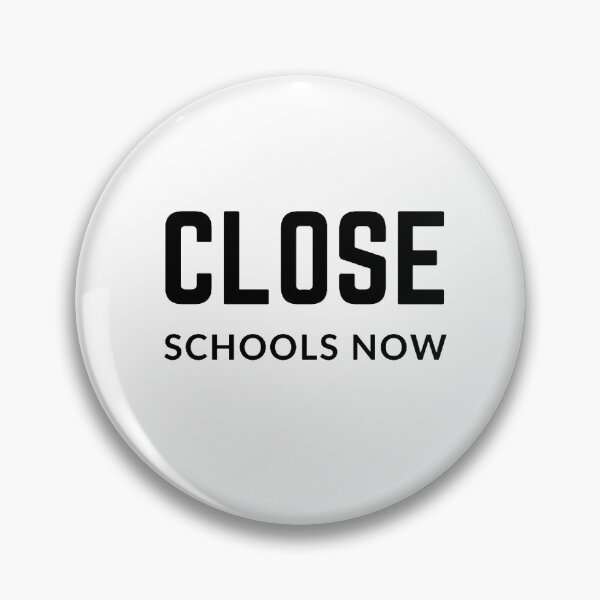 Item preview, Close schools now  sarcastic quote sticker [P-Q 116][751]  designed and sold by HIPNOTIZAR  CRAFTS.