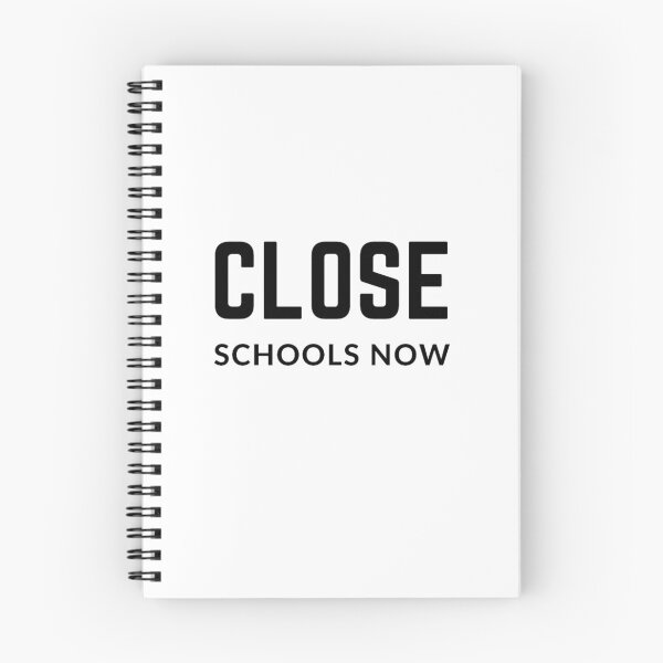 Item preview, Close schools now  sarcastic quote sticker [P-Q 116][751]  designed and sold by HIPNOTIZAR  CRAFTS.
