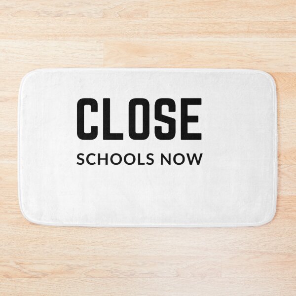 Item preview, Close schools now  sarcastic quote sticker [P-Q 116][751]  designed and sold by HIPNOTIZAR  CRAFTS.