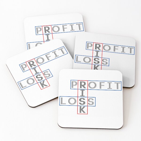 Item preview, Profit Loss Risk designed and sold by ThoughtJumble.