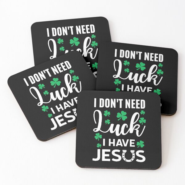 Item preview, I don't need luck i have jesus designed and sold by Justtrendytees.