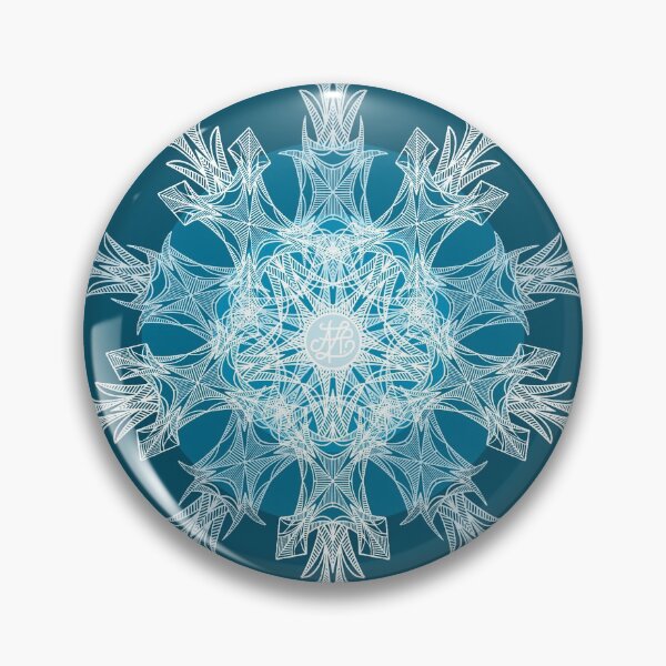 Item preview, 1 Blue Snowflake designed and sold by artlovepassion.