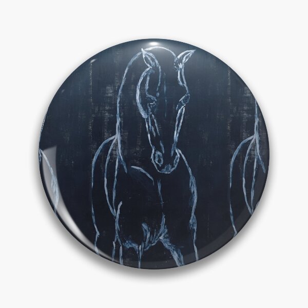Item preview, Horse sketch black, horse image, horse gift designed and sold by BlackWhiteBeige.