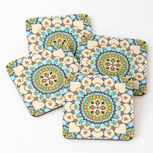 Item preview, Floral mandala designed and sold by Zebra-fashion.