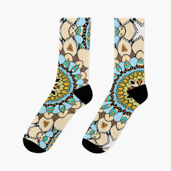 Item preview, Floral mandala designed and sold by Zebra-fashion.