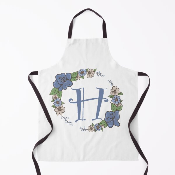 Item preview, Blue Floral H designed and sold by missmann.