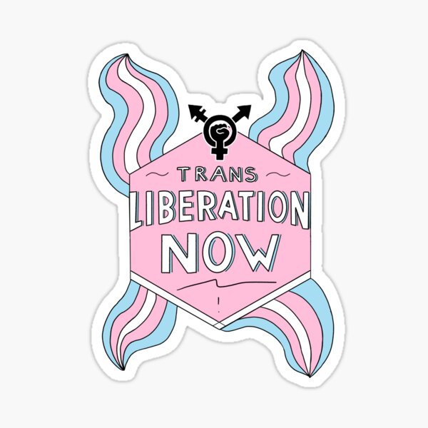 Trans LIberation Now Sticker