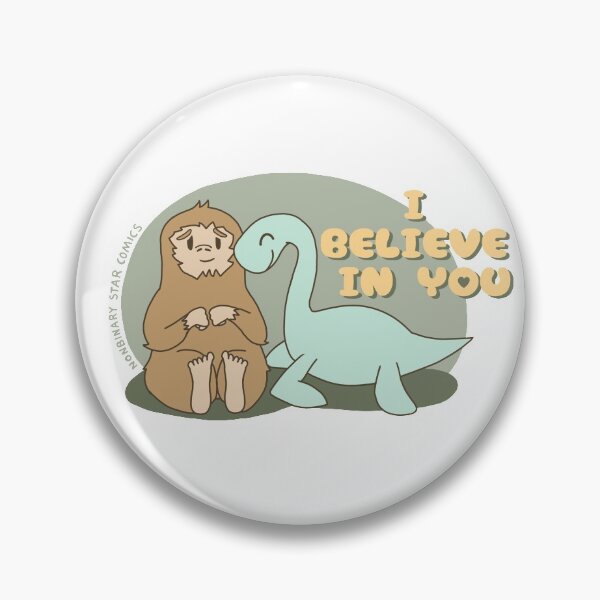Item preview, Cryptid Positivity - I BELIEVE IN YOU designed and sold by Non-BS-Comics.