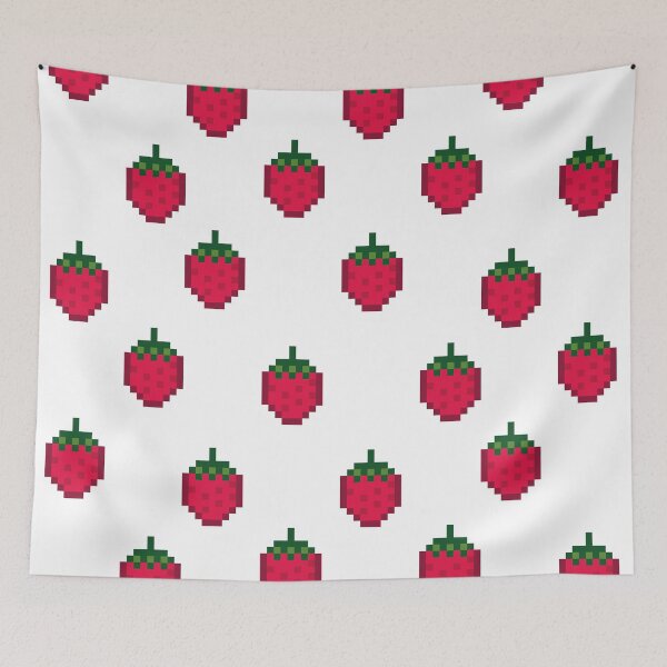 Item preview, CUTE pixel strawberry gift for mother friend Daughter sister nephew designed and sold by yxmi21.