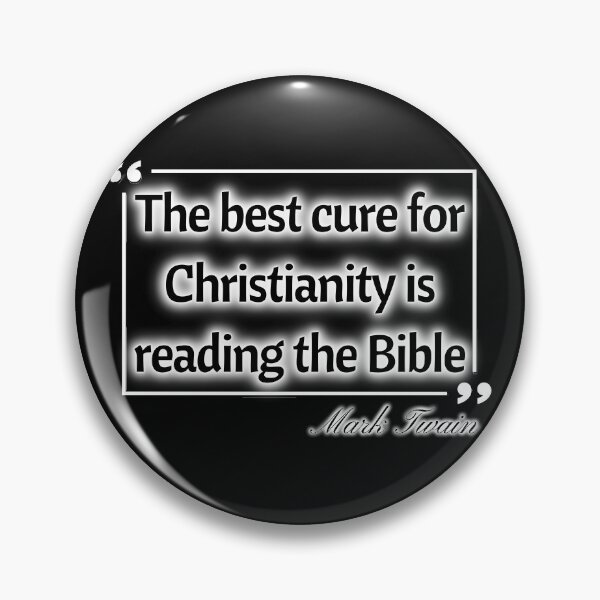 Item preview, The best cure for Christianity is reading the Bible designed and sold by Try-It.