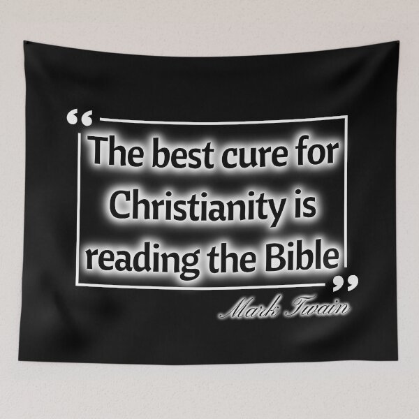 Item preview, The best cure for Christianity is reading the Bible designed and sold by Try-It.