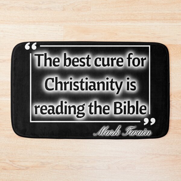 Item preview, The best cure for Christianity is reading the Bible designed and sold by Try-It.